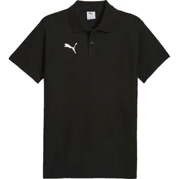 Pánské tričko Pánské polo triko Puma TEAMEVOSTRIPE POLO XL Černá, Bílá