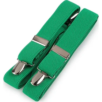 Kšandy Šle šíře 2,5 cm délka 125 cm, velké, 16 zelená pastelová