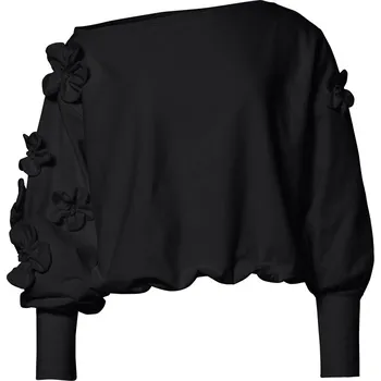 Cyklistické kalhoty Dámská mikina Goldbergh Fiorenzo Sweater Black