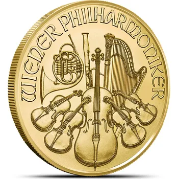 Münze Österreich Wiener Philharmoniker 1/2 oz 2025 zlatá mince 15,5 g