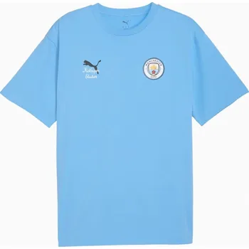 Pánské tričko Dres Puma Man City Men Mcfc LW KS Graphic T-Shirt Team Light Blue M