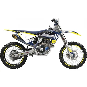 Motodíl BLACKBIRD sada samolepek (dýhy) HUSQVARNA FC/TC 16-18, TE/FE 17-19 DREAM 5 barva světle modrá žlutá (BLACKBIRD sada samolepek (dýhy) HUSQVARNA FC/TC 16-18, TE/FE 17-19 DREAM 5 barva světle modrá žlutá)