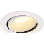 SLV - BIG WHITE VÝPRODEJ NUMINOS® MOVE DL XL vnitřní LED zápustné stropní svítidlo bílá/bílá 3000 K 40° otočné a výkyvné - BIG WHITE (SLV) LA 1003737