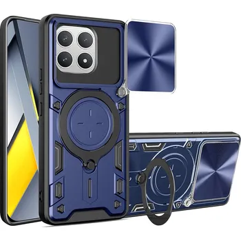 Pouzdro na mobilní telefon Techsuit - CamGuard Pro - Xiaomi Poco F8 Pro - modrá