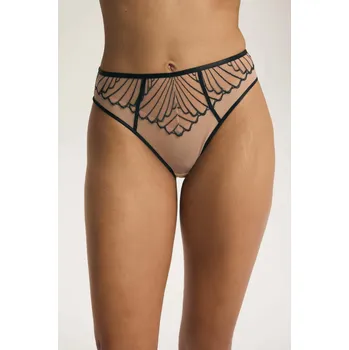 Kalhotky Esotiq vysoké klasické kalhotky šedé - ESO90X/tmavě šedá / XL ESO2B027