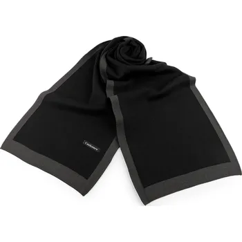 Šála Pánská šála 30x170 cm, velké, 26 černá