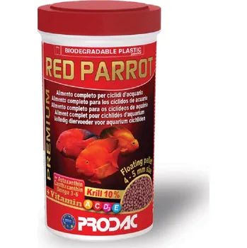 Krmivo pro rybičky Prodac Red Parrot 250 ml