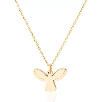 Řetízek Řetízek s andílkem ocelový zlatý