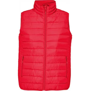 Dámská vesta Sol's Dámská zateplená prošívaná vesta Stream Bodywarmer se stojáčkem Barva: červená, Velikost: L L04021