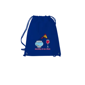 Sportovní vak Bastard Skočím si na víno vak Royal Blue Mal