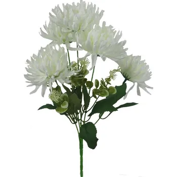 umělá květina Kytice chryzantém X8167-01