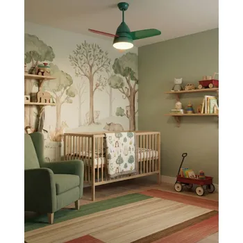 Domácí ventilátor Stropní ventilátor se světlem vícebarevný syntetický materiál železo s dálkovým ovládáním moderní skandinávský obývací pokoj Beliani