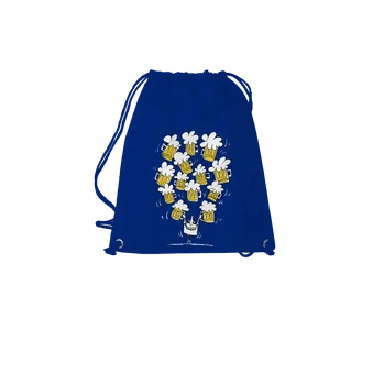 Sportovní vak Bastard Šťastný pivař vak Royal Blue Mal