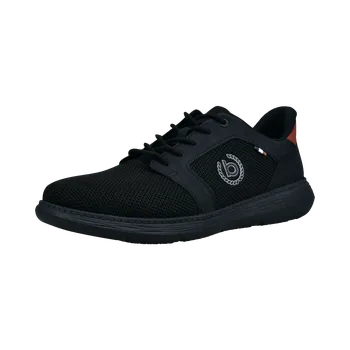 Pánská zdravotní obuv Pánské polobotky Bugatti AFU08 černá černá 43