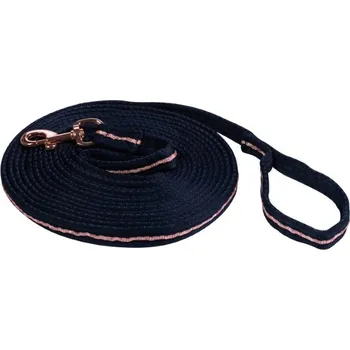 Lonž HKM navy/rosegold