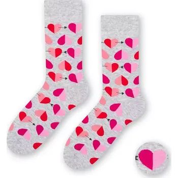 Pánské oblečení Pánské ponožky Amour - 41-43 / světle šedá