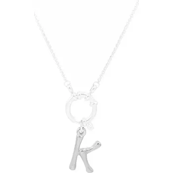 Přívěsek Přívěsek písmeno ocelový K