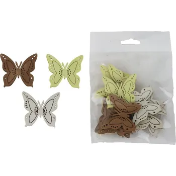 Velikonoční dekorace Dekorační kytky, 12 ks D7842