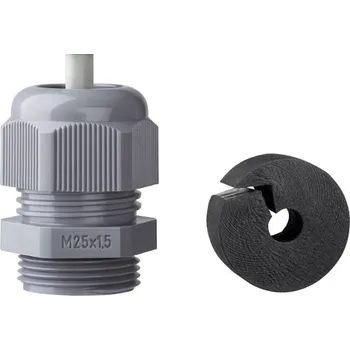 Jacob K345-1025-01 kabelová průchodka, K345-1025-01, od 3 mm, do 8 mm, M25, 1 ks