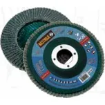 Kotouč brusný lamelový, zrnitost 80, 125 x 22 mm, na nerez, šikmý