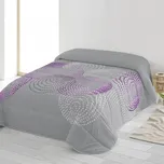 Blancheporte Přikrývka z mikrovlákna s potiskem kruhů 200g/m2 Velikost: 140x200 cm