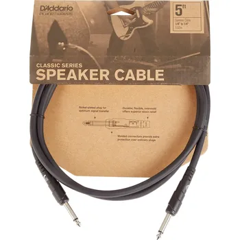 Audio kabel D'Addario Planet Waves PW-CSPK-05 152 cm Rovný - Rovný Nástrojový kabel