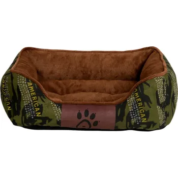 Verk 19510 Pelíšek pro psa nebo kočku vel. L, zeleno-hnědý