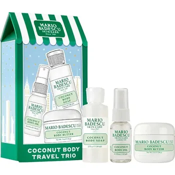 Kosmetika Mario Badescu Coconut Body Care Set - Dárková sada tělové péče