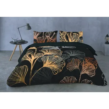 Povlečení Povlečení z bavlněného saténu s polské květinami PRESTIGE_12 220x200 + 2x70x80 MATEX