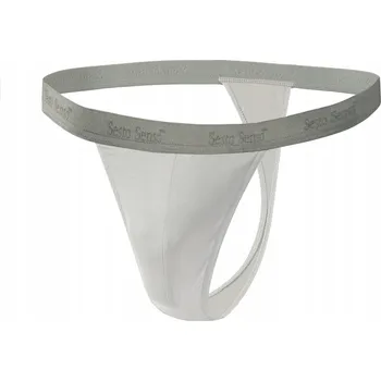 Kalhotky Sesto Senso Pánské Tanga STM01 bavlna, slipy s plochými švy, světle béžové, XXL