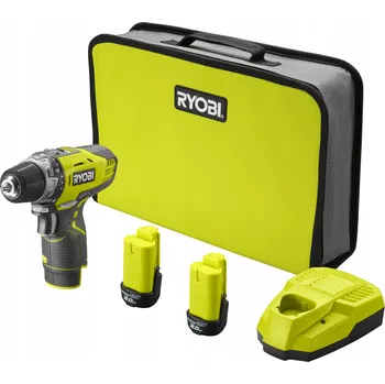 Aku Šroubovák Ryobi, 12 V, napájený akumulátorem R12DD-220S