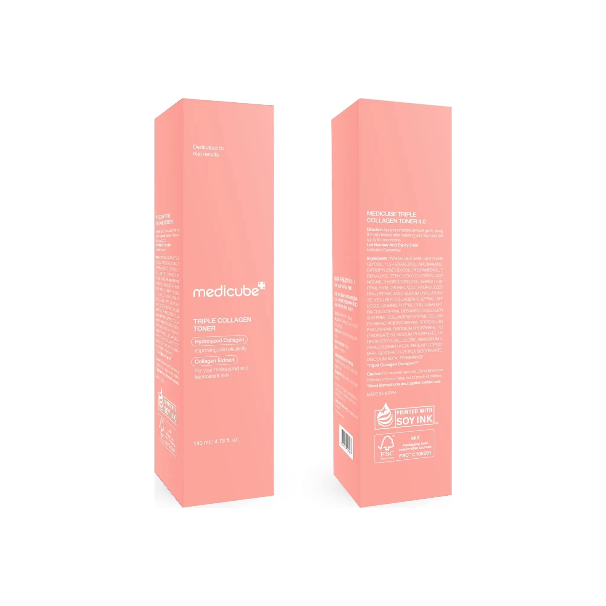 Fotografie 4 -  Medicube Triple Collagen hydratační a liftingové tonikum s kolagenem 140 ml
