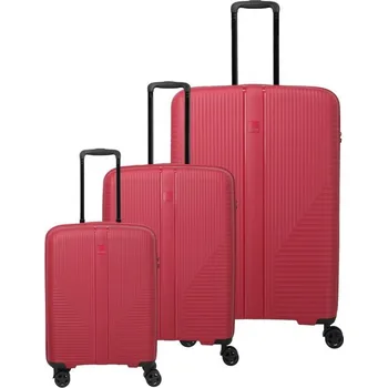 Travelite Air Stripe S,M,L Slim Red + DÁREK + Doprava ZDARMA