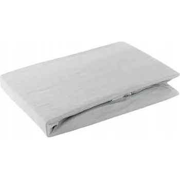 Prostěradlo Prostěradlo jersey s gumou 160x200 Design91 světle šedé