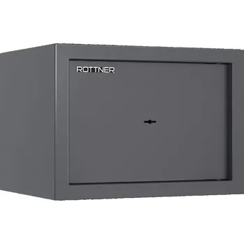 Trezor Rottner Praktik 25 S1, Min 15RU nábytkový trezor metalický antracit