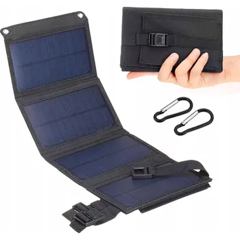 IP kamera SOLÁRNÍ NABÍJEČKA NA TELEFON, SKLÁDACÍ TURISTICKÝ SOLÁRNÍ PANEL USB 5V