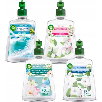 Osvěžovač vzduchu AIR WICK ACTIVE FRESH SADA NÁPLNÍ DO OSVĚŽOVAČE VZDUCHU MIX 4X228 ML
