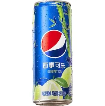 Limonáda Pepsi sycená limonáda s příchutí bambusu a pomela 330 ml