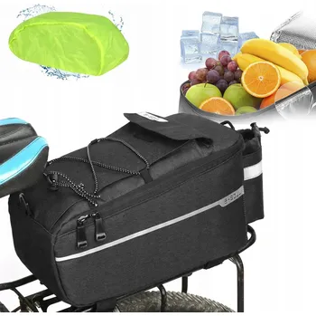 brašna na kolo CYKLISTICKÁ BRAŠNA TAŠKA NA NOSIČ ZPEVNĚNÁ VODĚODOLNÁ REFLEXNÍ KUFR