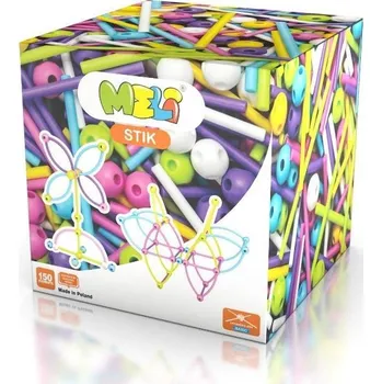 ostatní stavebnice Meli Stik Pink Stavebnice 150 dílů