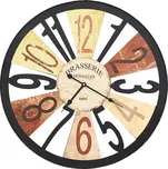 Nástěnné hodiny VidaXL, vícebarevné, 1 cm