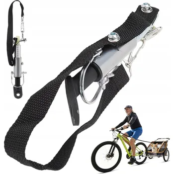 Univerzální závěs/úchyt pro přívěsný vozík za kolo, pro montáž na zadní osu