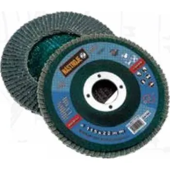 Brusný kotouč Kotouče brusné lamelové, různé zrnitosti, 125 x 22 mm, na nerez, Zrnitost: 80