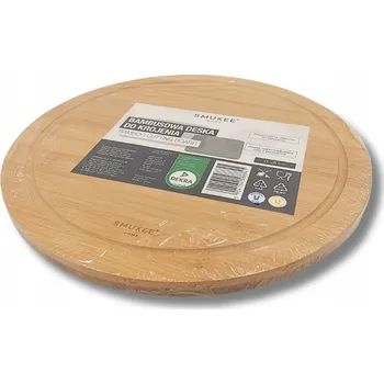 Kuchyňské prkénko Kulaté prkénko na krájení, průměr 31 cm SMUKEE