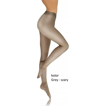 Dámské punčochy Hladké Punčocháče Sesto Senso bez prstů, 8 DEN, šedé, velikost XL