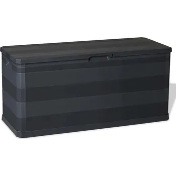Úložný box Zahradní úložný box plast 1 l černý