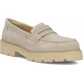 Dámské tenisky Dámské kožené polobotky Filippo na platformě, nazouvací, velikost vel.