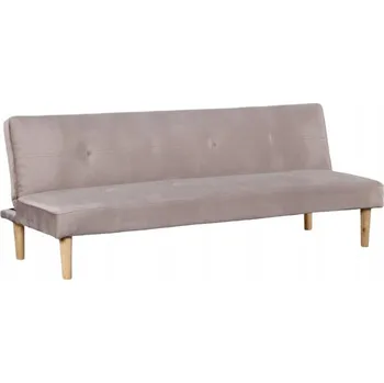 Pohovka Pohovka Kondela 178 x 68 cm látka hnědá