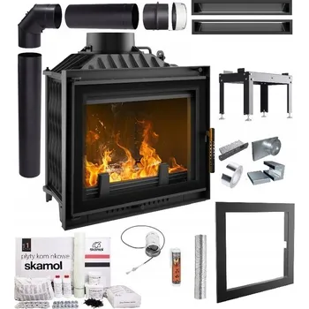 Krbová vložka KRBOVÁ VLOŽKA LITINOVÁ ANTEK 10 DECO EKO SADA TRUBKY VZDUCHOVODY DESKY