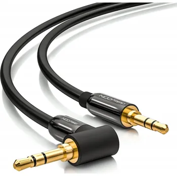 Audio kabel DeleyCON MK210 audio kabel 2 m, 3,5 mm, černý